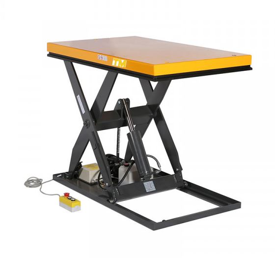 table elevatrice electrique plateforme haute 1300 x 1000 mm